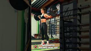 DROP SNATCH BALANCE FROM TOES