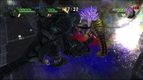 Godzilla Unleashed Overhaul - Orga & Megaguirus vs. Krystalak