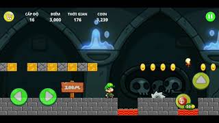 Nấm Lùn Cổ Điển - Mario Classic Màn 16 - Mario Attack Dragon Boss screenshot 4
