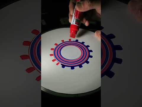 #ろくろ #新しい景色を2022 #satisfying #paint @ayushopedia_shorts