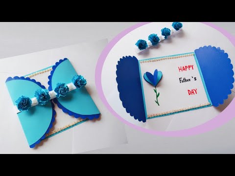 ทำการ์ดให้พ่อ สวยๆ | DIY Father's Day greeting card idea