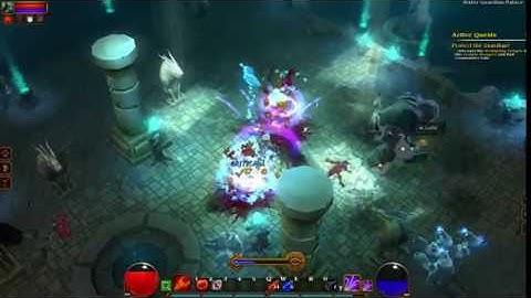 Torchlight 2 - Embermage lvl 12 vs  General Grell