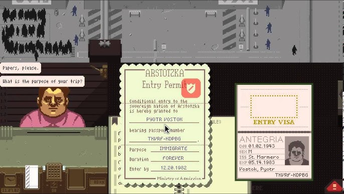 Steam Workshop::Papers,Please!