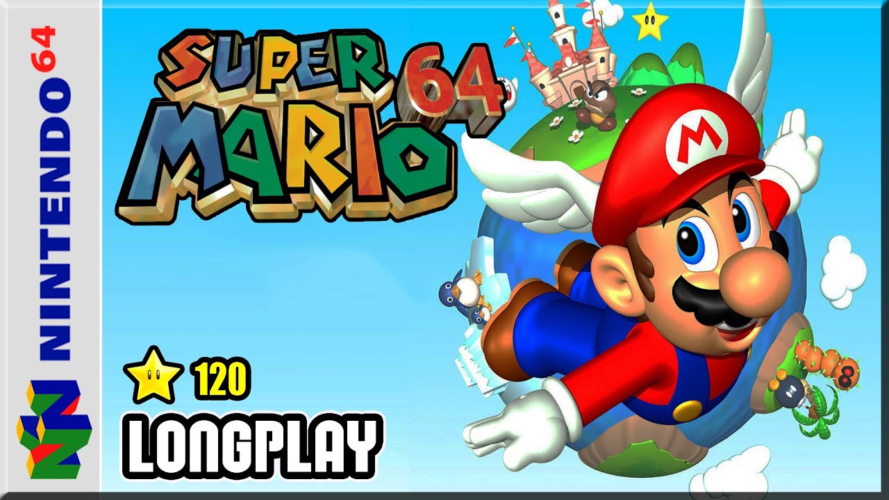 Super Mario 64 - Full Game 100% Walkthrough 