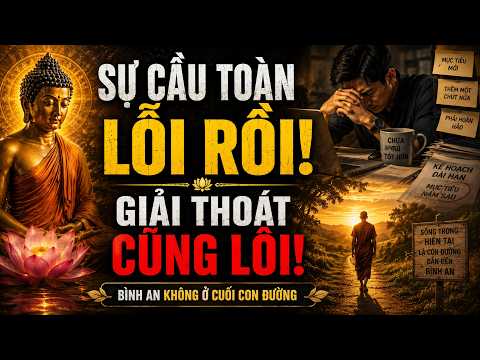 Đừng Để Sự Cầu Toàn Hủy Hoại Cuộc Đời Bạn | Con Đường Giải Thoát Theo Lời Phật Dạy