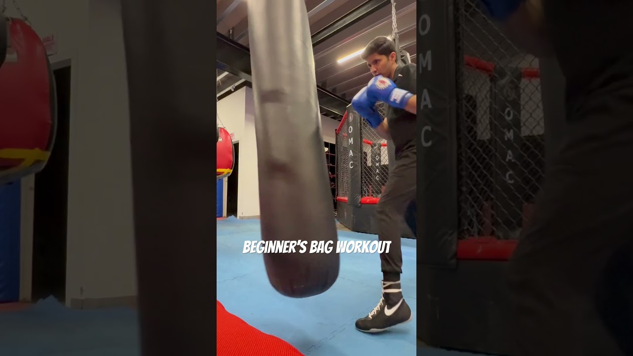 Beginner’s Bag Workout drill Perfect for building speed, coordination, and endurance! 
