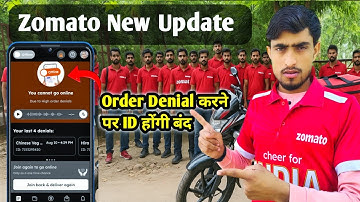 Zomato New Update | Order Denial करने पर ID होंगी बंद | Zomato Offer Condition Details 
