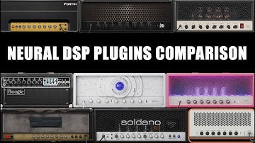 ALL NEURAL DSP PLUGINS COMPARISON 2025 #neuraldsp
