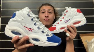 THEY’RE BACK!! The Allen Iverson Reebok Question Mid “Double Cross”
