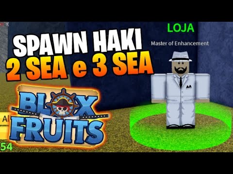 LOCALIZAÇÃO DO VENDEDOR DE HAKI COLORS NO SEA 3 - BLOX FRUITS 