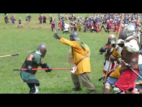 Pennsic 51 Heroes battle to the last warrior! Battle 3. 8.9.24