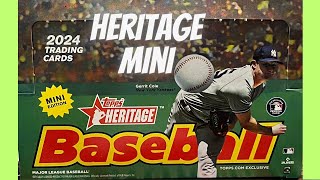 2024 Topps Heritage Mini Edition ⚾️ Hobby Box!