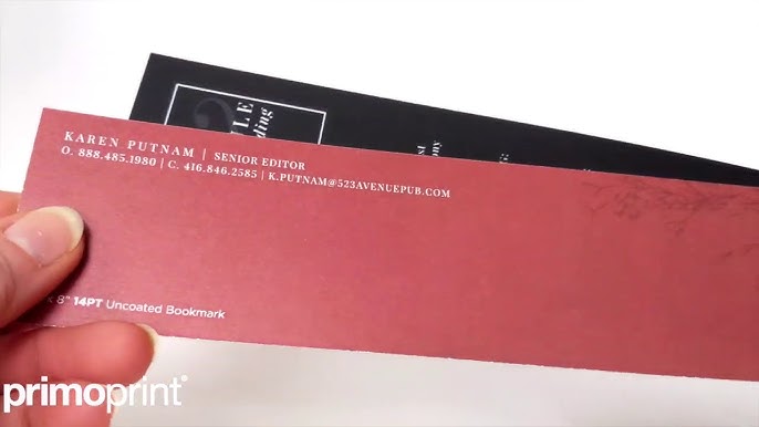 Glossy UV vs. Matte Business Card Stock