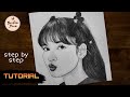 How to draw Lisa Blackpink easy | Drawing Tutorial | YouCanDraw