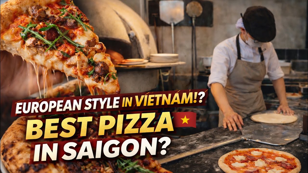 Is This Saigon’s BEST Pizza? 🇻🇳🍕 | 4P’s Pizza Ho Chi Minh City