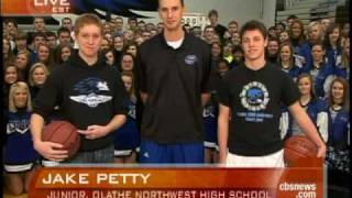 Coach Hits Blind Half-Court Shot