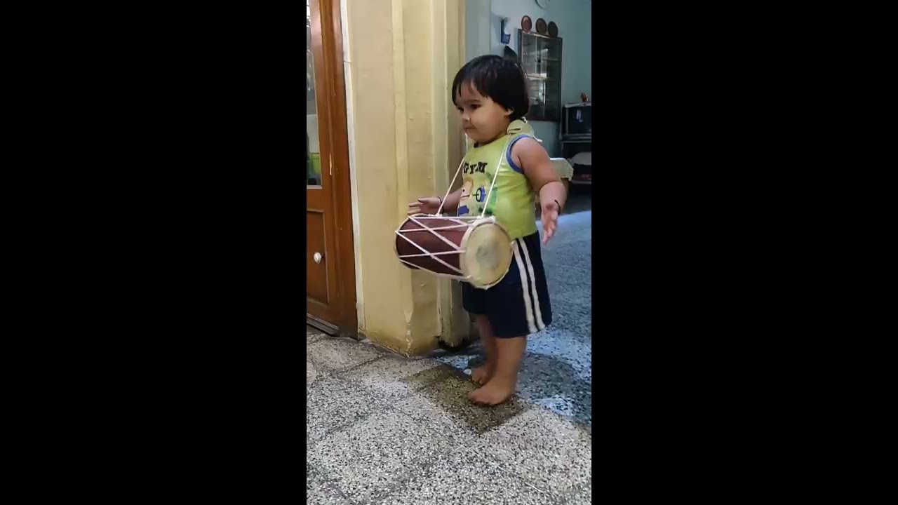 Baby video 2021o yaara dhol baja k 2 year old baby  shorts  youtubeshorts  trending