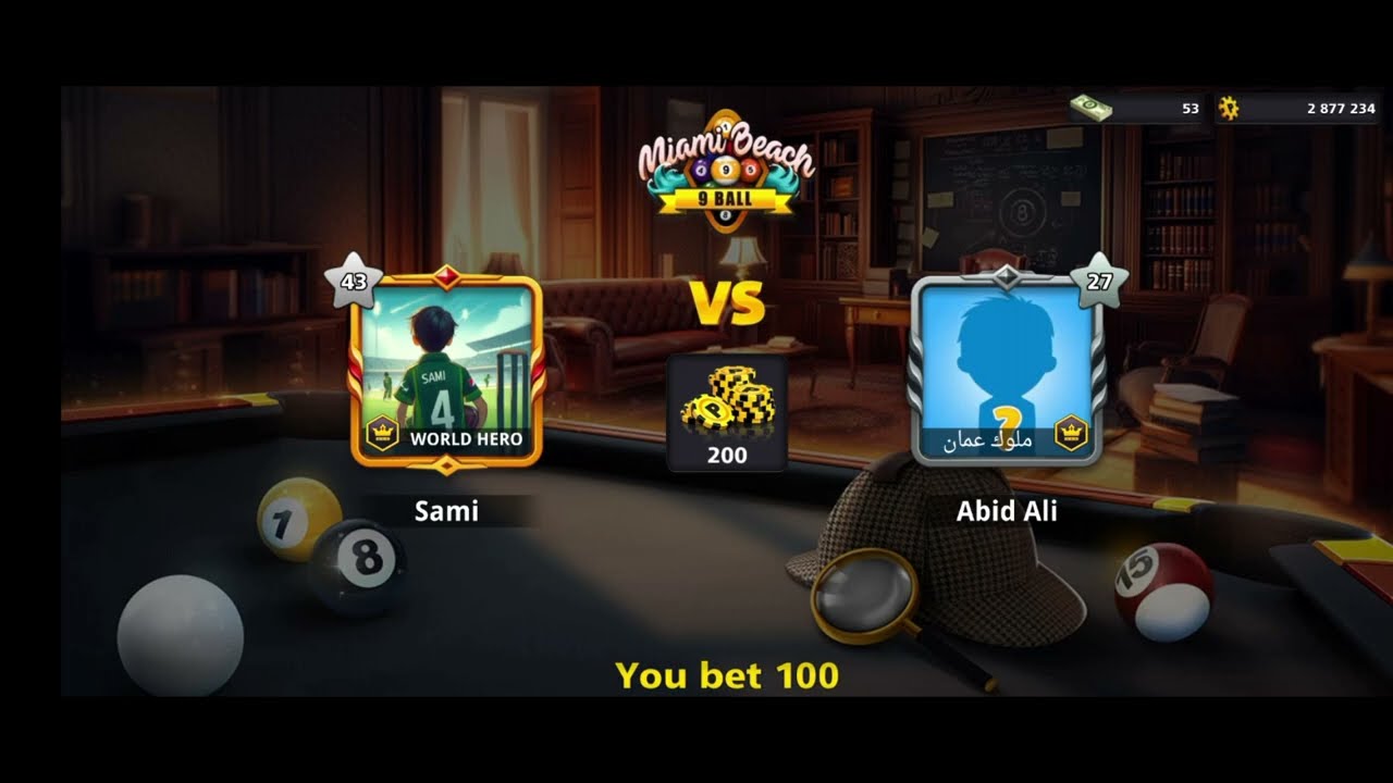 8 ball pool 9 ball match win trick