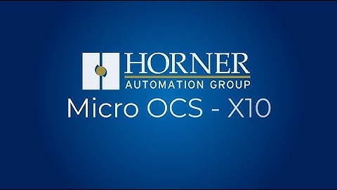 Horner Automation | Micro OCS Series X10 All-In-One Controller