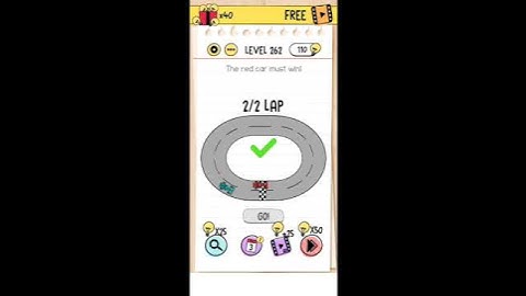 Brain Test level 262 Solved