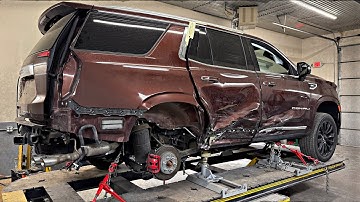 GMC Yukon Crash Repair | Side Collision Damage Rebuild