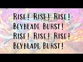 Beyblade Burst Rise Opening Theme Song Lyrics