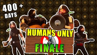 I Beat Palworld Using ONLY HUMANS - HUMANS ONLY FINALE