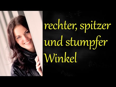 Video: Unterschied Zwischen Akutem Winkel Und Stumpfem Winkel