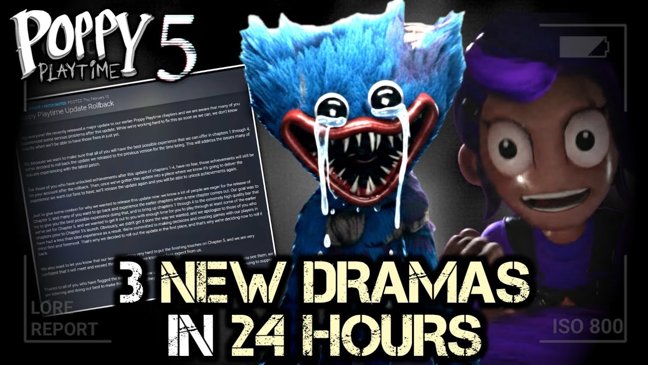 «Время игр Поппи», глава 5 - 3. Огромные драмы менее чем за 24 часа... Что происходит?
