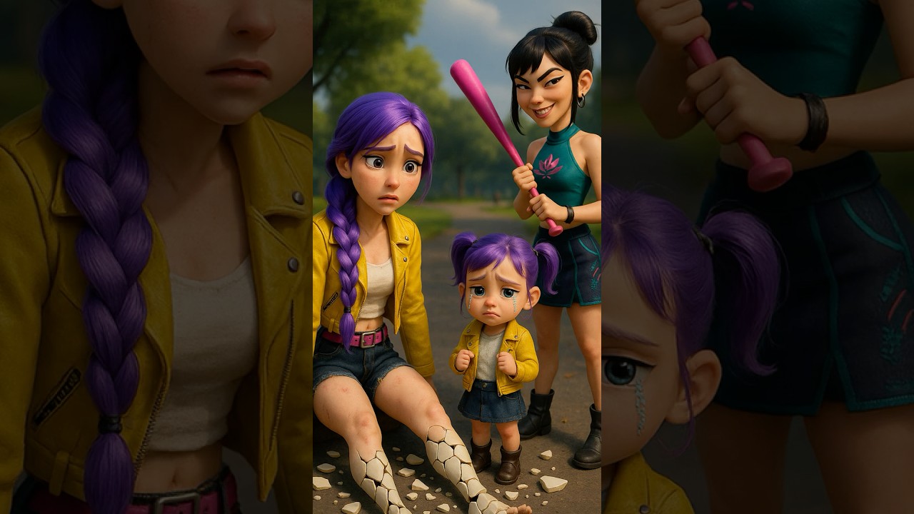 What Zoey Did to Rumi’s Legs 😱💔🔥KPop Demon Hunters 