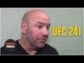 Dana White reacts to Stipe Miocic's win vs. Daniel Cormier, Nate Diaz's return | UFC 241 | ESPN MMA