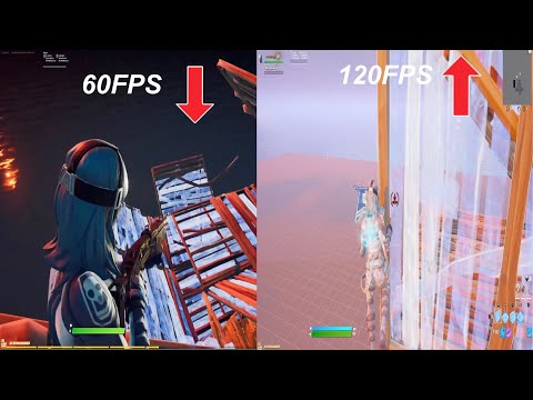 Fortnite 120FPS Gameplay on Xbox Series S (60FPS vs 120FPS Graphics Difference) Does FPS Matter?