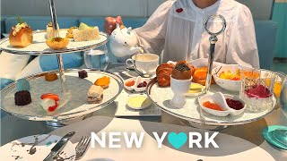 [4K] New York City: 5th & 6th Ave. to Bryant Park, Breakfast & Tea at Tiffany's 2023