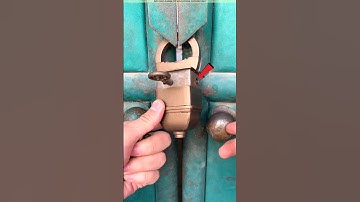 Have you ever seen a lock like this before?