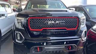 2020 GMC Sierra Harley-Davidson is a 350,000 AED Harley-Themed Truck #gmc #harleydavidson #sierra