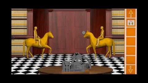 3D Escape Games-Puzzle Library Level 18 Walkthrough