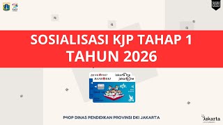 SOISALISASI KJP TAHAP 1 TAHUN 2026