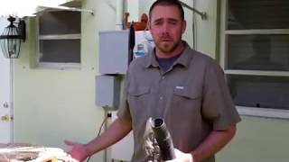 How to clean your  ac condensate drain line  in 5 minutes .Available on Amazon keyword :Diyvac
