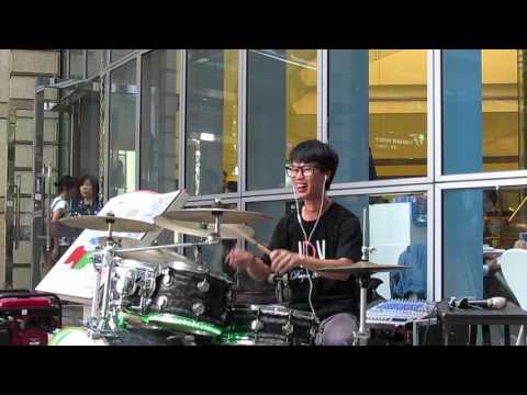 2016/05/08豆豆龍(CNBLUE - I'm sorry)高雄夢時代爵士鼓表演