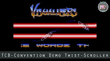 TCB-Convention Demo Twist-Scroller by Visualizers, 1989 | Atari ST Intro