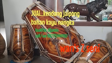 JUAL KENDANG JAIPONG BAHAN KAYU NANGKA garansi 100%