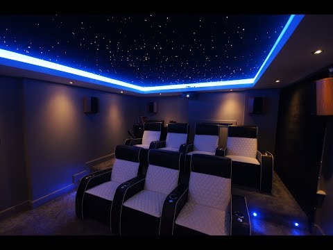Time lapse - building a cinema room
