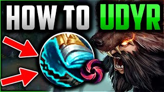 HOW TO AD UDYR & CARRY for Beginners (Best Build/Runes) | AD Udyr Guide League of Legends