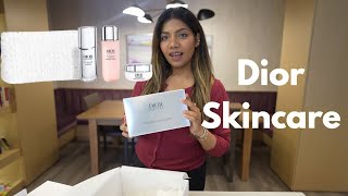 Dior Capture Skincare Set Unboxing | High-Performance Anti-Aging Ritual + GWP 🎁