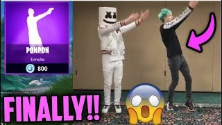 New Ninja & Marshmello Pon Pon Dance Best Of Fortnite Battle Royale Boogiedown