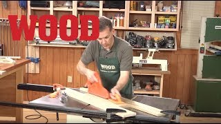 How To Make Cove Molding on the Tablesaw - WOOD magazine