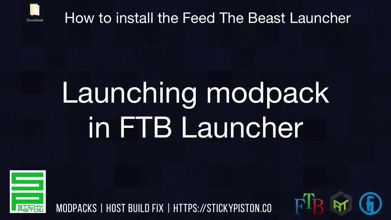 Launching FTB Modpack | How to install FTB Launcher (Part 3) - YouTube