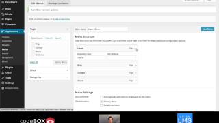 Create Your Main Menu | WordPress Tutorial 9
