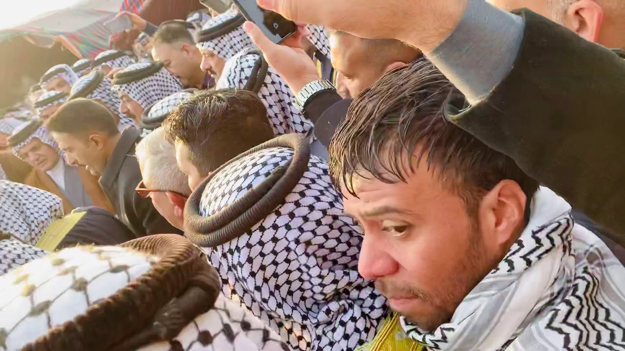 تشييع الشيخ فاضل مصطفى الشبلي رئيس عشائر البوعامر