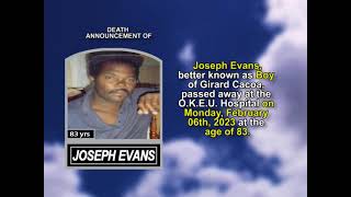 Joseph Evans short